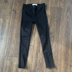 Abercrombie & Fitch Black Skinny Jeans
